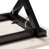 X-Frame Dining Table Legs - Durable Cast Iron Design