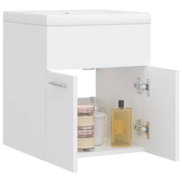 Sink Cabinet with Built-in Basin - Modern Bathroom Storage