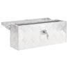 Storage Box Silver 50x15x20.5 Aluminium - Durable & Compact