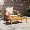 Comfortable Solid Wood Acacia Garden Chair with Cushions