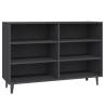 Elegant Grey Sideboard - 103.5x35x70 cm - Durable Design