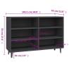 Elegant Grey Sideboard - 103.5x35x70 cm - Durable Design