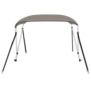 2-Bow Bimini Top Grey - 148.5x133x104 cm | HipoMarket