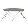 2-Bow Bimini Top Grey - 148.5x133x104 cm | HipoMarket