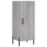 Elegant Grey Sonoma Highboard | 34.5x34x180 cm