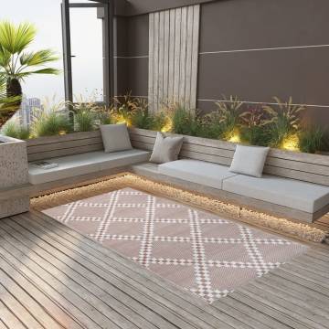 Outdoor Carpet Brown 80x150 cm PP - Stylish & Cozy Addition