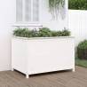 Garden Raised Bed White 119.5x82.5x78 cm Solid Wood Pine Colour white pine Size 119.5 x 82.5 x 78 cm Quantity in Package 1 