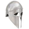 Greek Warrior Helmet Antique Replica LARP Silver Steel Model model 26 