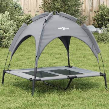 Dog Bed with Canopy - Durable & Stylish Outdoor Solution