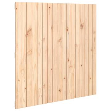 Elegant Wall Headboard - Solid Pine Wood | HipoMarket