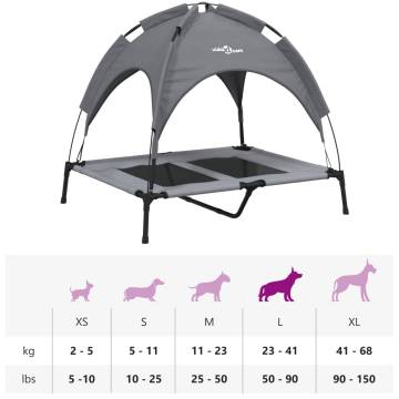 Dog Bed with Canopy - Durable & Stylish Outdoor Solution