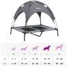 Dog Bed with Canopy - Durable & Stylish Outdoor Solution