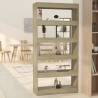 Sonoma Oak Book Cabinet & Room Divider | Hipomarket