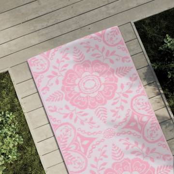 Trendy Outdoor Carpet Pink 80x250 cm PP - HipoMarket