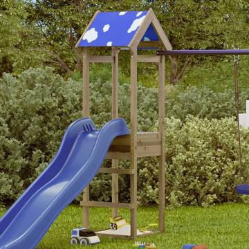 Play Tower - Durable Wooden Play Structure for Kids