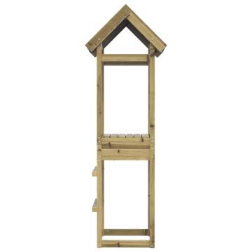 Play Tower - Durable Wooden Play Structure for Kids