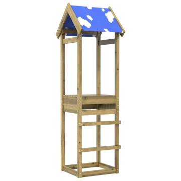 Play Tower - Durable Wooden Play Structure for Kids