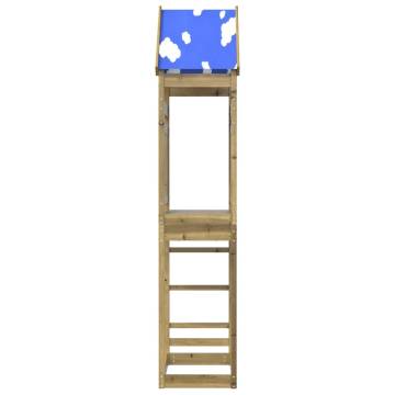 Play Tower 85x52.5x265 cm - Durable Pine Wood Playground