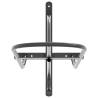 Wall Mounted Black Iron Saddle Rack | Hipomarket UK