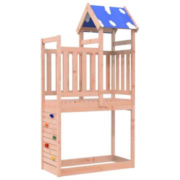 Play Tower with Rockwall - Durable Douglas Fir | HipoMarket