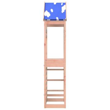 Play Tower with Rockwall - Durable Solid Wood for Kids