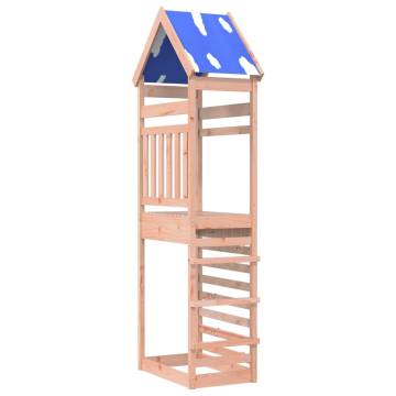 Play Tower with Rockwall - Durable Solid Wood for Kids