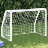 Kids' Football Goals 2 pcs with Ball - Metal, 64x35x48 cm