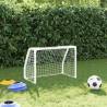 Kids' Football Goals 2 pcs with Ball - Metal, 64x35x48 cm