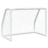 Kids' Football Goals 2 pcs with Ball - Metal, 64x35x48 cm