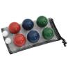 8 Piece Bocce Ball Set - Durable Pine Wood & Carrying Bag