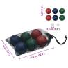 8 Piece Bocce Ball Set - Durable Pine Wood & Carrying Bag