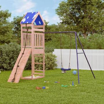 Outdoor Playset Solid Wood Douglas | Perfect Backyard Fun