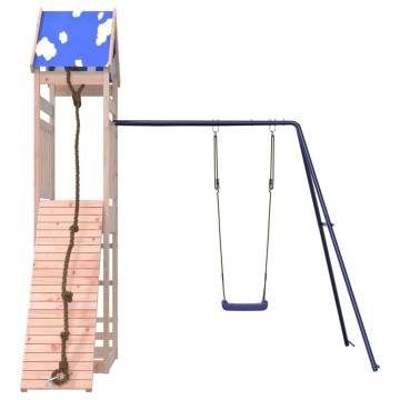 Outdoor Playset Solid Wood Douglas | Perfect Backyard Fun