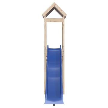 Outdoor Playset Solid Wood Pine for Kids | HipoMarket