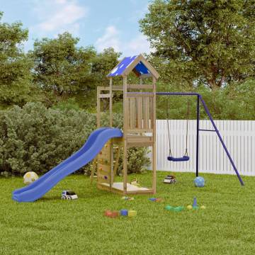 Outdoor Playset Impregnated Wood Pine - Safe & Fun Adventures