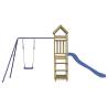 Outdoor Playset Impregnated Wood Pine - Safe & Fun Adventures