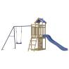 Outdoor Playset Impregnated Wood Pine - Safe & Fun Adventures