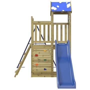 Outdoor Playset Impregnated Wood Pine - Safe & Fun Adventures