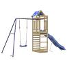 Outdoor Playset Impregnated Wood Pine - Fun & Durable