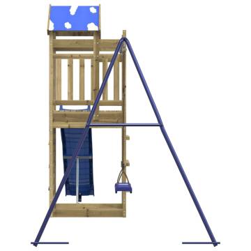 Outdoor Playset Impregnated Wood Pine - Fun & Durable