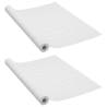 Self-Adhesive White Wood Furniture Films - 2 pcs | HipoMarket