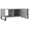 Stylish Grey Sonoma Coffee Table - 102x50 cm | Hipo Market