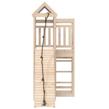 Outdoor Playset Solid Wood Pine - Fun & Durable Playground