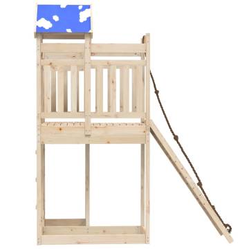 Outdoor Playset Solid Wood Pine - Fun & Durable Playground