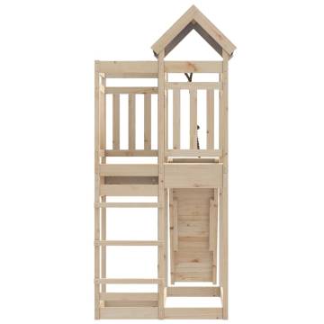 Outdoor Playset Solid Wood Pine - Fun & Durable Playground