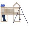 Outdoor Playset Solid Wood Pine - Fun for Kids in the Garden