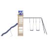 Outdoor Playset Solid Wood Pine - Fun for Kids in the Garden