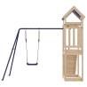 Outdoor Playset Solid Wood Pine - Backyard Adventure Hub