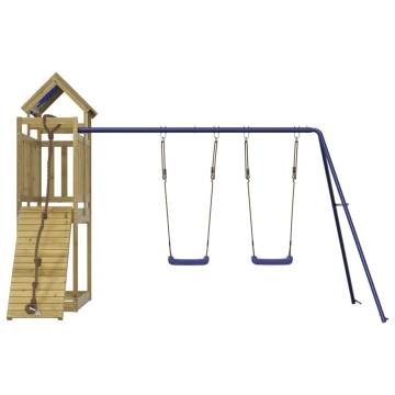 Outdoor Playset Impregnated Wood Pine - Fun for Kids!