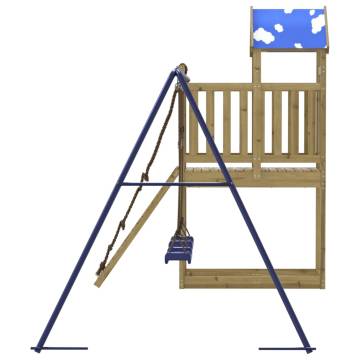 Outdoor Playset Impregnated Wood Pine - Fun for Kids!